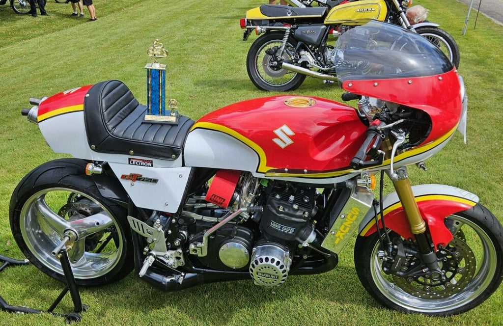 Magni on a Suzuki GT750