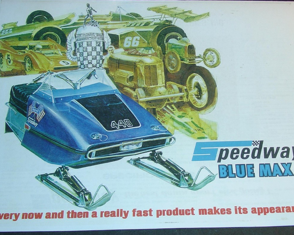Speedway Snowmobile 1970's