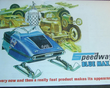 Load image into Gallery viewer, Speedway Snowmobile 1970's