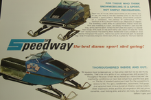 Load image into Gallery viewer, Speedway Snowmobile 1970's