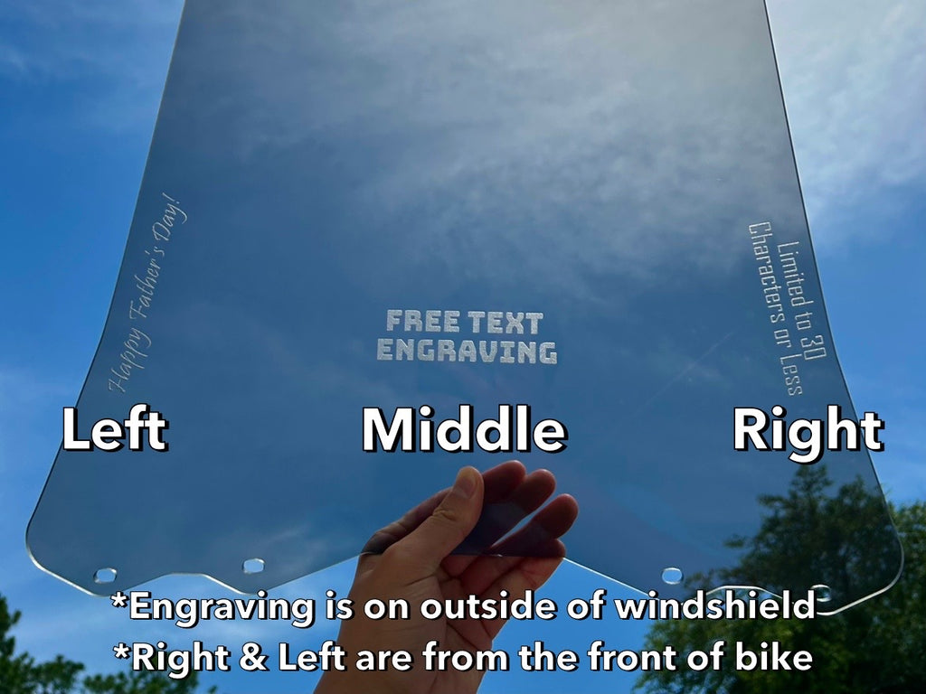 Windshield Engraving