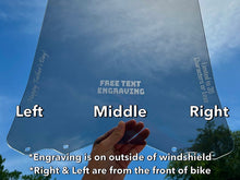 Load image into Gallery viewer, Windshield Engraving