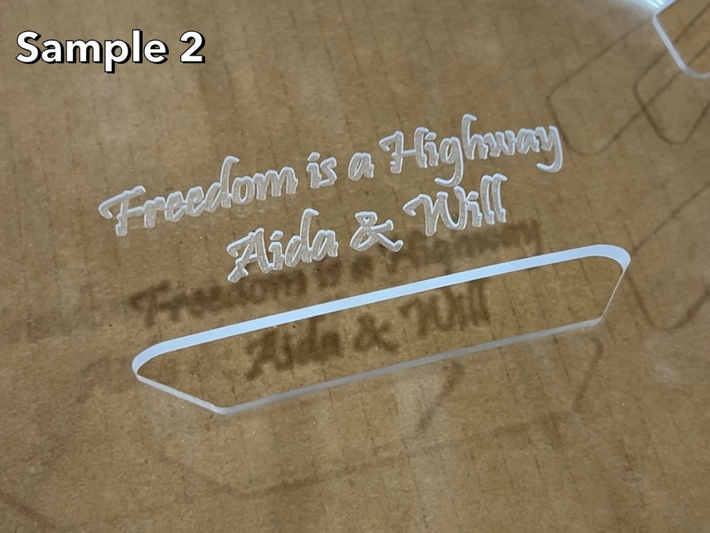 Windshield Engraving