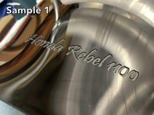 Load image into Gallery viewer, Windshield Engraving