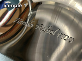 Windshield Engraving