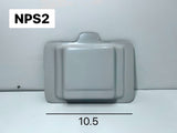 NPS2 - 10/12 SQUARE N/PLATE W/LIGHT BUCKT