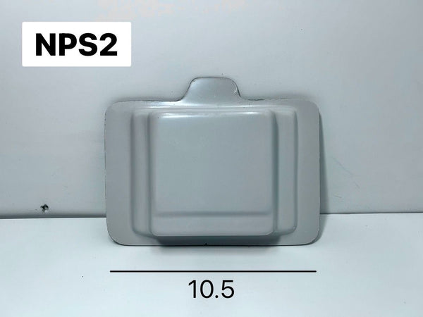NPS2 - 10/12 SQUARE N/PLATE W/LIGHT BUCKT