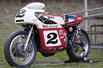 Air Tech TRI4 - Triumph / BSA Letterbox Vintage Race Fairing.