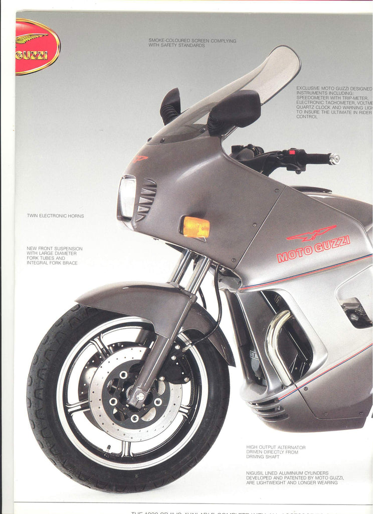 Moto Guzzi SP III 1992 - 1993