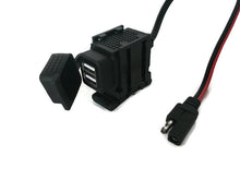 Load image into Gallery viewer, Universal Motorcycle USB Quick Charger &amp; Mount