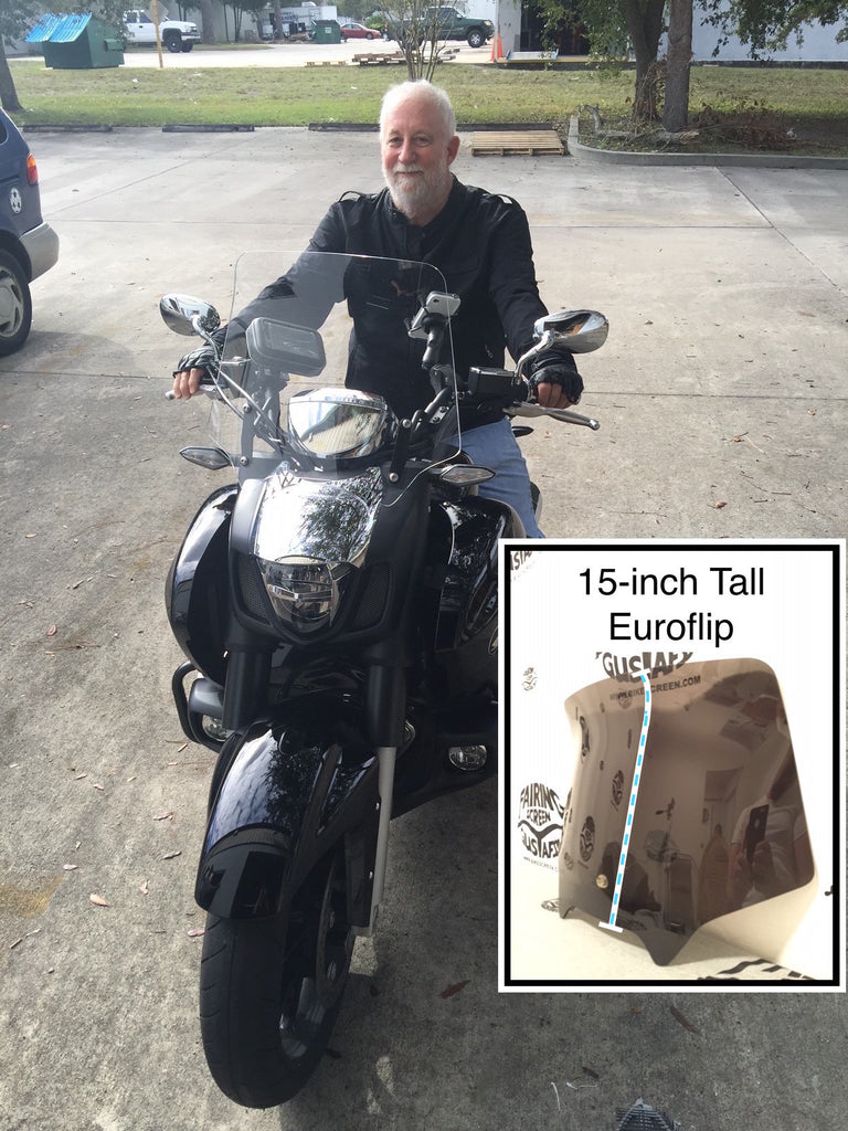 Universal Fly Screen - Handlebar Mounted