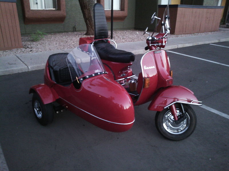 Fairing Manufacturer Vespa P 200 1979 Sidecar