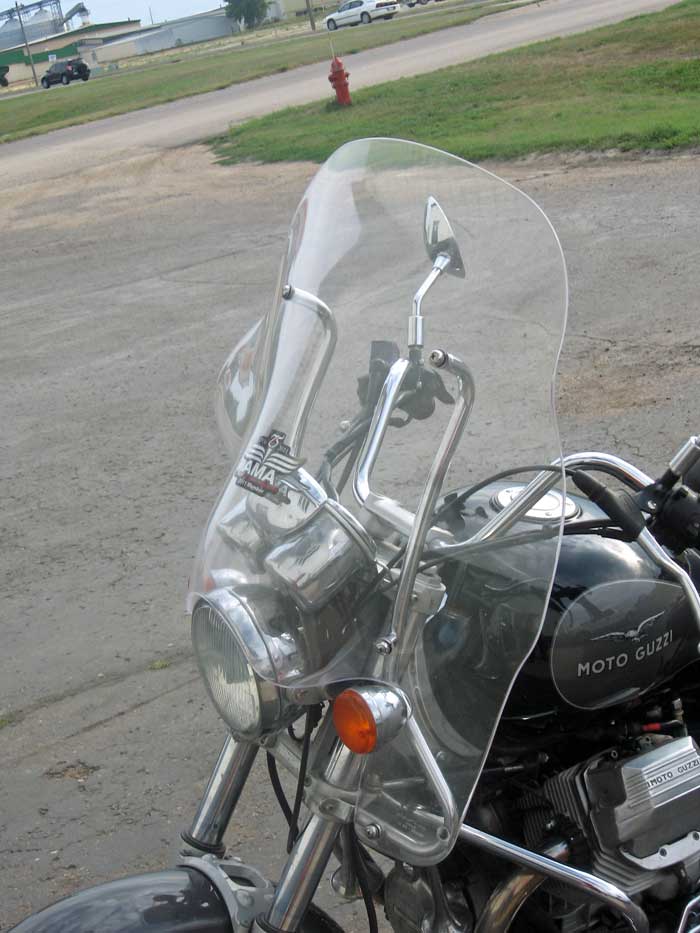Stock 23in. Windshield